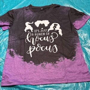 Purple and Black Hocus Pocus Graphic Tee
